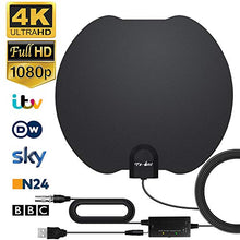 Carica l'immagine nel visualizzatore di Gallery, TS-ant Antenna TV da Interno HD Digitale con Amplificatore di Segnale... - Ilgrandebazar