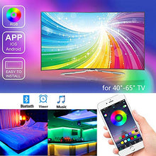 Carica l'immagine nel visualizzatore di Gallery, LED TV Retroilluminazione, Striscia RGB alimentata USB per 4pcs x 50cm - Ilgrandebazar