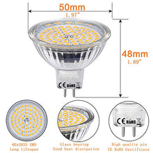 Carica l'immagine nel visualizzatore di Gallery, Lampadine LED GU5.3 MR16 12V Faretti Luce 5W Bianco Caldo