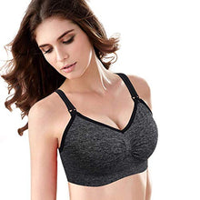Carica l'immagine nel visualizzatore di Gallery, HBselect 3 PCS Reggiseno Allattamento con Estensione Nero, Grigio, Viola