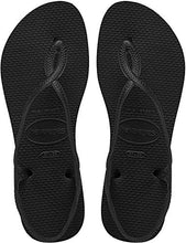 Carica l'immagine nel visualizzatore di Gallery, Havaianas Luna, Sandali Donna 39/40 EU, Nero Black 0090