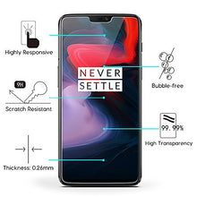 Carica l'immagine nel visualizzatore di Gallery, OMOTON [3 Pezzi] OnePlus 6 Pellicola Protettiva in Vetro Temperato - 3 pezzi - Ilgrandebazar