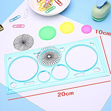 Carica l'immagine nel visualizzatore di Gallery, JZK 10 x Spirografo per Bambini Mandala + 10 Penne Colorate a multicolore - Ilgrandebazar