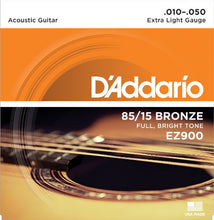Carica l'immagine nel visualizzatore di Gallery, D'Addario EZ900 Set Corde Acustica EZ Great American, Bronzo - Ilgrandebazar