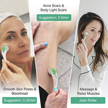Carica l'immagine nel visualizzatore di Gallery, Anmyox Derma Roller Micro aghi Kit per viso e corpo, clear-green - Ilgrandebazar
