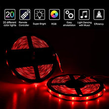 Carica l'immagine nel visualizzatore di Gallery, 10M Striscia LED 5050 RGB, Nastri con 300 LEDs, Impermeabile IP65,... - Ilgrandebazar