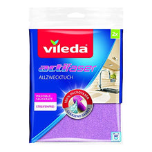 Carica l'immagine nel visualizzatore di Gallery, Vileda Actifibre Panni Microfibra, Multiuso, Tecnologia Actifibre,... - Ilgrandebazar