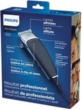 Carica l'immagine nel visualizzatore di Gallery, Philips HC5100/15 Pro Clipper Regolacapelli con Motore Lineare e Lame... - Ilgrandebazar