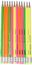 Carica l'immagine nel visualizzatore di Gallery, Matita in Grafite - STABILO swano fluo - con gommino - Eco Pack da 12 - Grad... - Ilgrandebazar