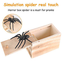 Carica l'immagine nel visualizzatore di Gallery, Cayenne Scatola Scherzo Ragno, Ragno Prank Spider in The Box, Scare... - Ilgrandebazar