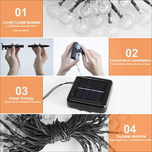 Carica l'immagine nel visualizzatore di Gallery, Vindany Catena Luminosa Esterno Solare - 60 LED Lucine Bianco Caldo