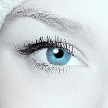 Carica l'immagine nel visualizzatore di Gallery, Lenti a contatto colorate, blu cielo, durata annuale, senza spessore +... - Ilgrandebazar