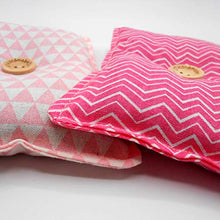 Carica l'immagine nel visualizzatore di Gallery, Mini cuscino"Dormi Bene - Rosa" (confezione con 2 unità) pieno di semi di... - Ilgrandebazar