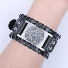 Carica l'immagine nel visualizzatore di Gallery, Thor martello nodo celtico amuleto 24 Rune Sprial Antique Silver,black - Ilgrandebazar
