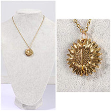 Carica l'immagine nel visualizzatore di Gallery, Tacobear Collana Donna Argento Oro Girasole You are My - Ilgrandebazar