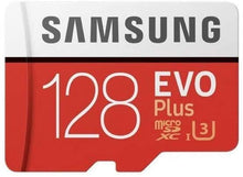 Carica l'immagine nel visualizzatore di Gallery, Samsung MB-MC128HA/EU - Scheda di memoria MicroSD EVO Plus 128 GB Con adattatore SD per MicroSD