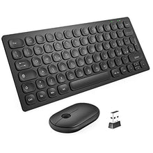 Carica l'immagine nel visualizzatore di Gallery, TedGem Tastiera e Mouse Wireless, 2.4G e con Ricevitore USB,...