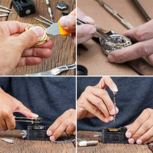 Carica l'immagine nel visualizzatore di Gallery, STARTO 149 Pezzi Tool Kit di Riparazione orologi Professionale Strumenti...