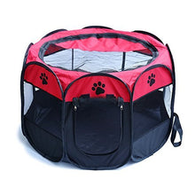 Carica l'immagine nel visualizzatore di Gallery, Dog Box Grande, Penna Cucciolo Cuccia M 35" * * 24", Red * * 24"