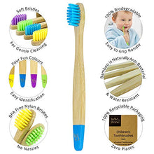 Carica l'immagine nel visualizzatore di Gallery, Wild &amp; Stone | Spazzolino da denti per bambini in bambù organico | Quattro... - Ilgrandebazar