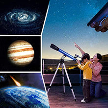 Carica l'immagine nel visualizzatore di Gallery, TELMU Telescopio Astronomico GS700/60, Ingrandimento (117x e 28x), Oculare...