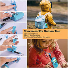 Carica l'immagine nel visualizzatore di Gallery, Gifort Walkie Talkie per Bambini, 3 Pezzi Giocattoli Professionali con 3 Pack