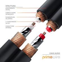 Carica l'immagine nel visualizzatore di Gallery, Primewire - 10m Cavo Jack RCA a Y - Adattatore 3,5mm Stereo - Ilgrandebazar