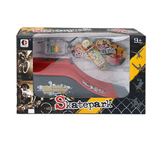 Carica l'immagine nel visualizzatore di Gallery, Mini skateboard per dita con rampa e set di accessori E - Ilgrandebazar