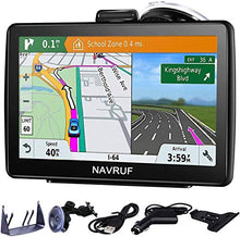 Carica l'immagine nel visualizzatore di Gallery, Navigatore satellitare per auto camion,7 pollici con aggiornamento gratuito...