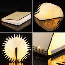Carica l'immagine nel visualizzatore di Gallery, tronisky Mini Lampada Libro, USB Ricaricabile Pieghevole in Bianca Calda - Ilgrandebazar