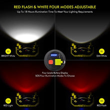 Carica l'immagine nel visualizzatore di Gallery, ikkle Faro Luce LED Esterno Portatile Ricaricabile 4400mAh 2.1A 1 Pezzo Verde