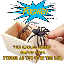 Carica l'immagine nel visualizzatore di Gallery, Cayenne Scatola Scherzo Ragno, Ragno Prank Spider in The Box, Scare... - Ilgrandebazar