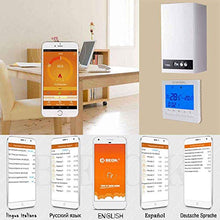 Carica l'immagine nel visualizzatore di Gallery, Beok BOT-313 Wifi Per Programmabile Caldaia A Gas Cablata Termostato, Con... - Ilgrandebazar