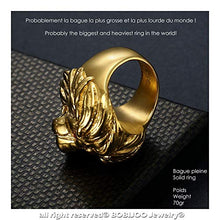 Carica l'immagine nel visualizzatore di Gallery, BOBIJOO JEWELRY - Grande e Pesante Anello Uomo di Leone Testa... - Ilgrandebazar