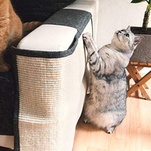 Carica l'immagine nel visualizzatore di Gallery, Navaris Tappeto tiragraffi per Gatti Divano - sinistra, Grigio scuro - Ilgrandebazar