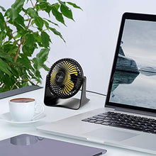 Carica l'immagine nel visualizzatore di Gallery, Omasi Ventilatore Mini USB Ricaricabili Ventilatori Portatile,Rotazione...