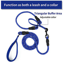 Carica l'immagine nel visualizzatore di Gallery, Guinzaglio resistente per cani di alta qualità, corda arrampicata m, Blu