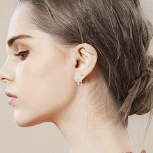 Carica l'immagine nel visualizzatore di Gallery, Orecchini in Argento Sterling 925 Set di 2 per Donna e Ragazze - a...