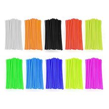 Carica l'immagine nel visualizzatore di Gallery, color tree 72pcs/Lot Copriraggi Moto Motocross Cerchioni per Universal Rosso