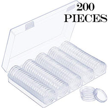 Carica l'immagine nel visualizzatore di Gallery, Hicarer Capsule di Monete Rotondo Plastica Contenitori per con... - Ilgrandebazar