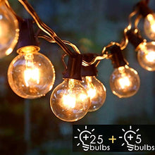 Carica l'immagine nel visualizzatore di Gallery, Albrillo Catene Luminose Esterno - 9.3M Light String con Lampadine G40