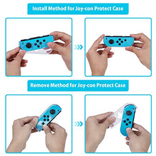 Carica l'immagine nel visualizzatore di Gallery, HEYSTOP Custodia per Nintendo Switch, Cover Protettiva TPU-Trasparente