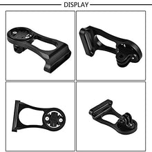 Carica l'immagine nel visualizzatore di Gallery, Alomejor Bicycle computer Mount aluminum extension ciclismo Nero