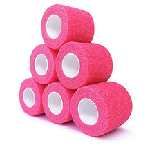 Carica l'immagine nel visualizzatore di Gallery, Bendaggio Coesivo 5,1 cm x 12,7 m, 6 rotoli rosa