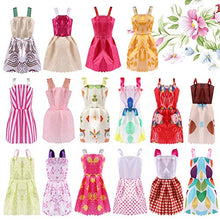 Carica l'immagine nel visualizzatore di Gallery, ASANMU 130 Pezzi Vestiti e Accessori per Bambole Dolls, Abito 130 - Ilgrandebazar