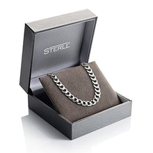 Carica l'immagine nel visualizzatore di Gallery, STERLL Catenina da uomo in argento, con custodia per gioielli, ideale come...