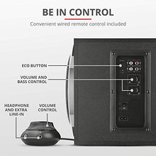 Carica l'immagine nel visualizzatore di Gallery, Trust Tytan Set Altoparlanti 2.1 con Subwoofer, Risparmio Energia, Standard,...