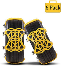 Carica l'immagine nel visualizzatore di Gallery, Yuanj Catene da Neve, Antiscivolo per Automobile SUV Universale 6 Pack - Ilgrandebazar