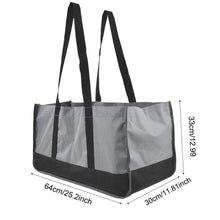 Carica l'immagine nel visualizzatore di Gallery, Borsa a Tracolla Resistente Durevole Legno, Robusta Grigio E Nero - Ilgrandebazar