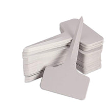 Carica l'immagine nel visualizzatore di Gallery, KINGLAKE 100 Pezzi marcatori di Piante in plastica 6*10*0.1cm, Bianco - Ilgrandebazar
